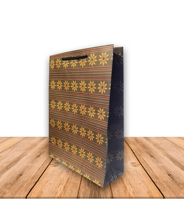 Bolsa De Papel Kraft Con Diseño 28.5 x 37 cms JI16-10F