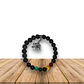 Pulsera 7 Chakras Piedra Volcánica - Miniatura 1