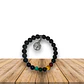 Pulsera 7 Chakras Piedra Volcánica - Miniatura 2