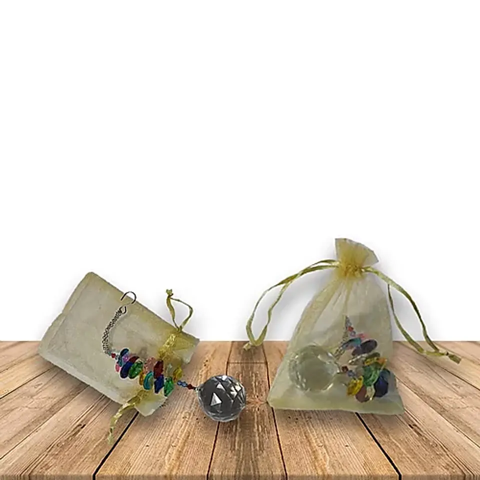 Colgante de Cristal 18 Cm  2
