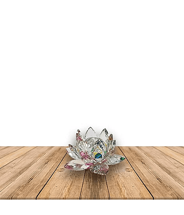 Flor de loto Cristal Color 50MM JI19-126