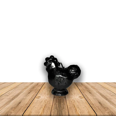 Vela Figura Gallina Negra 