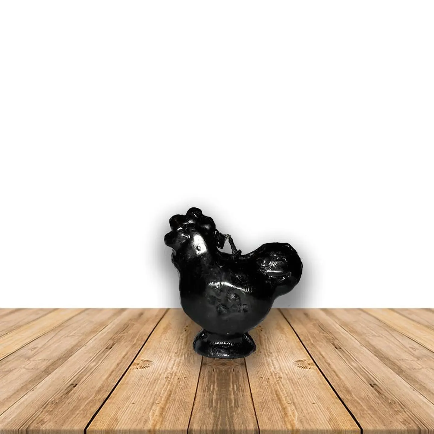 Vela Figura Gallina Negra  1