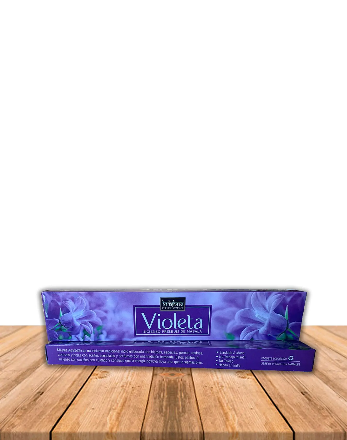 Incienso Krishna Premium Violeta 15 grs 2