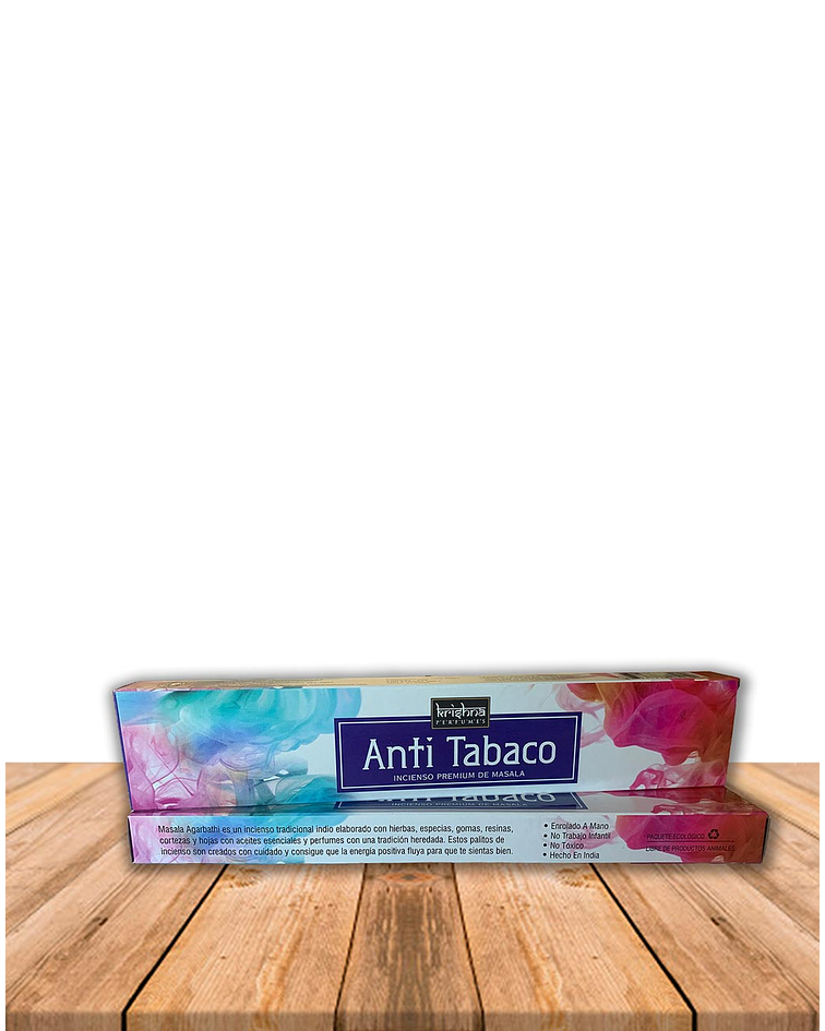 Incienso Krishna Premium Anti Tabaco