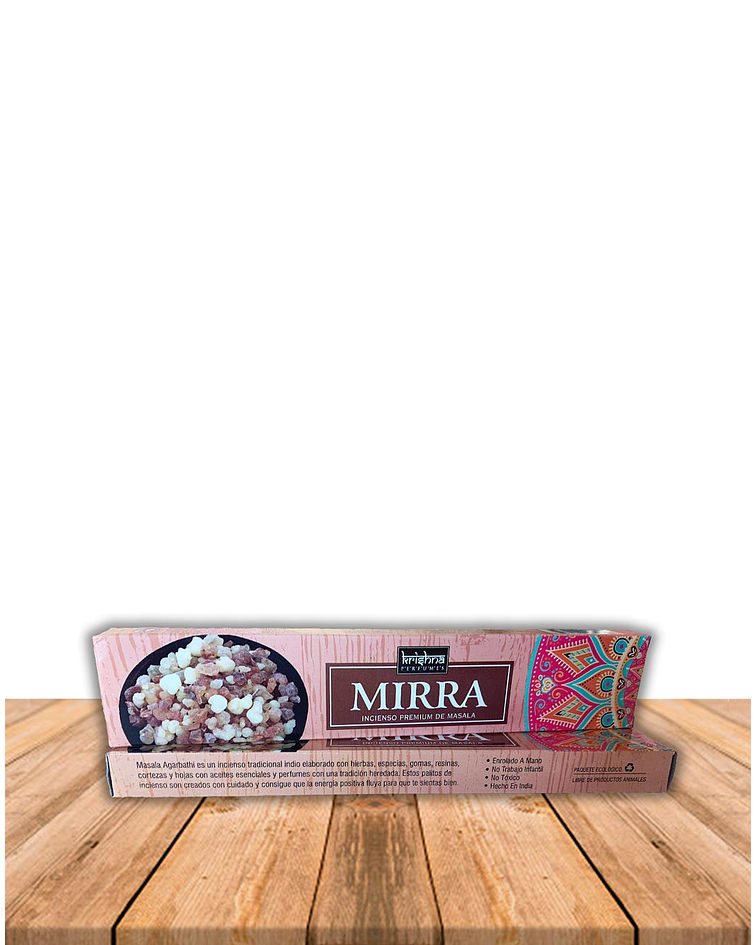 Incienso Krishna Premium Mirra