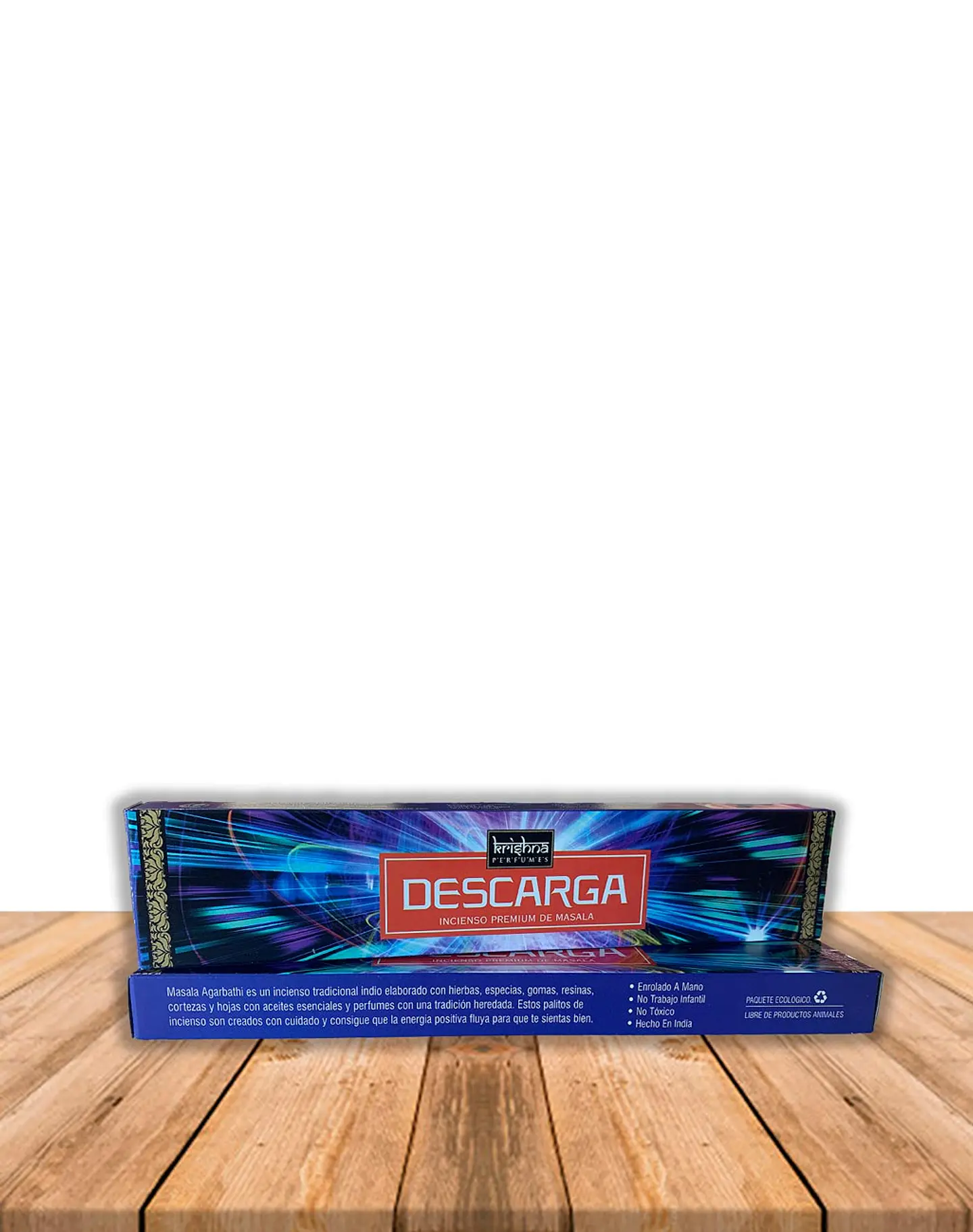 Incienso Krishna Premium Descarga 15 grs 2