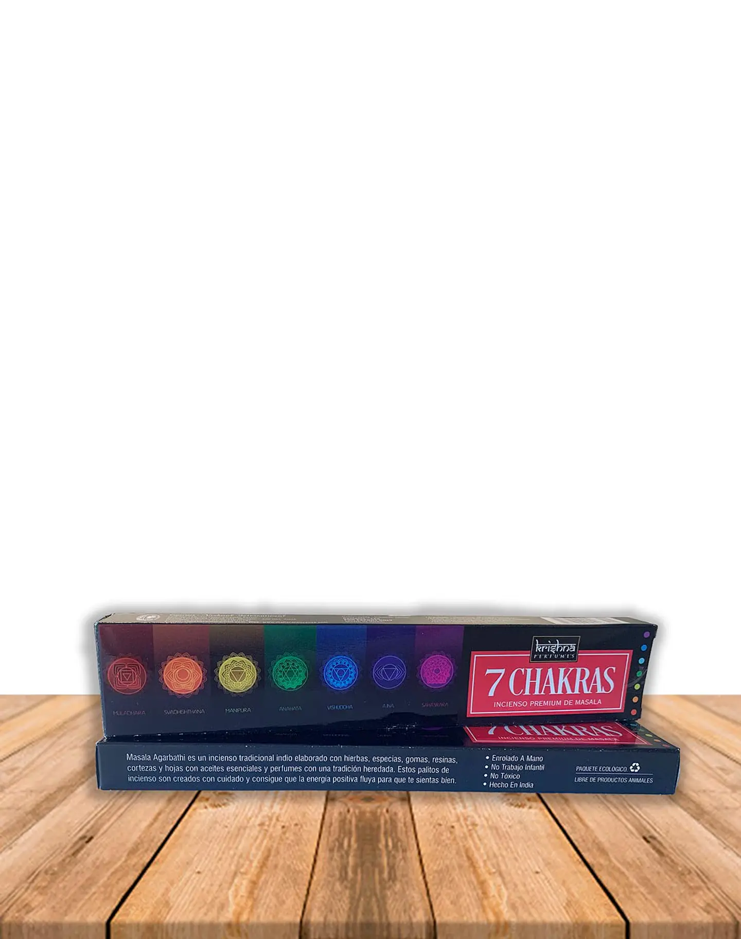 Incienso Krishna Premium 7 Chakras 15 grs 2