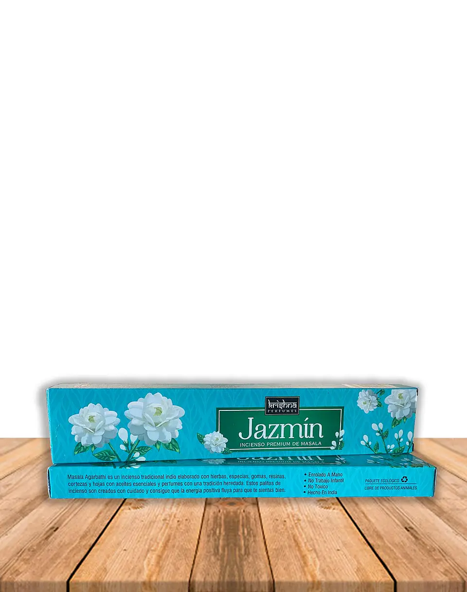 Incienso Krishna Premium Jazmín 15 grs 2