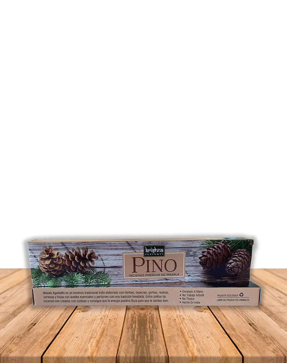 Incienso Krishna Premium Pino 15 grs 2