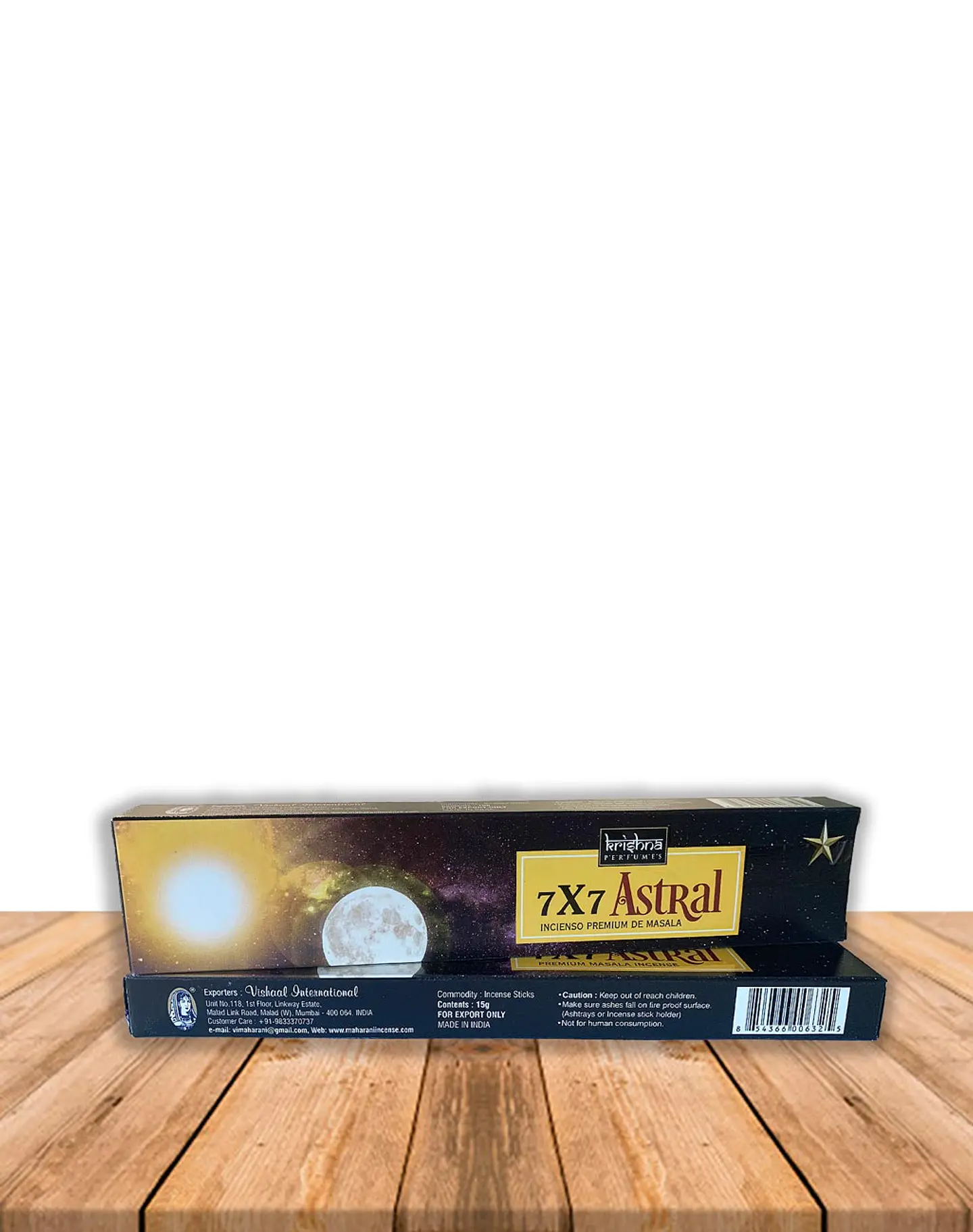 Incienso Krishna Premium 7 x 7 Astral 15 grs 2