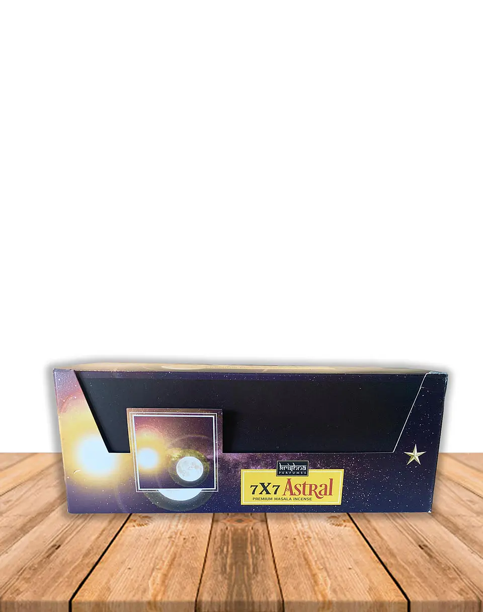 Incienso Krishna Premium 7 x 7 Astral 15 grs 1