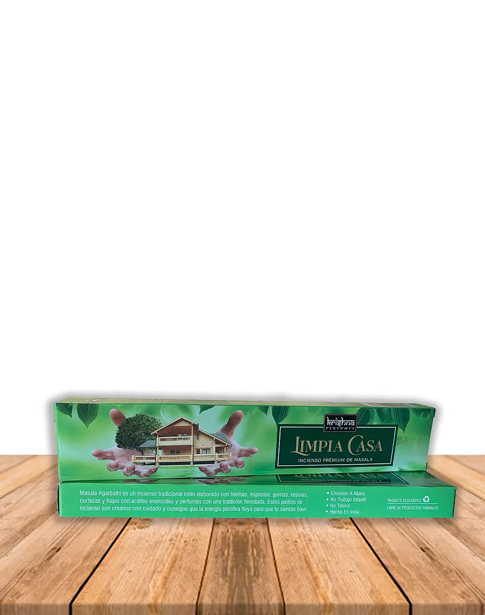 Incienso Krishna Premium Limpia Casa 15 grs 2