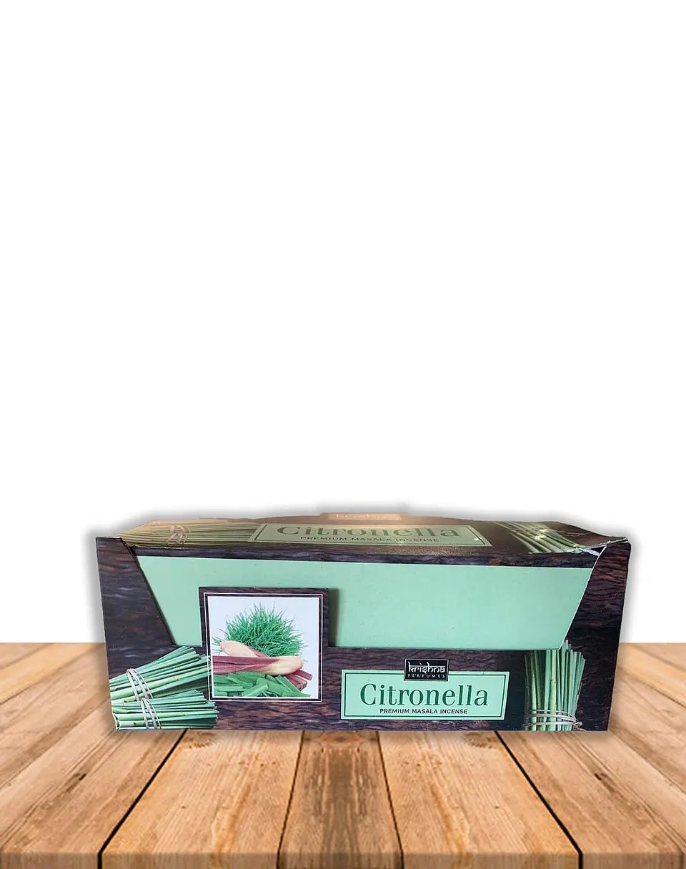 Incienso Krishna Premium Citronella 15 grs 1