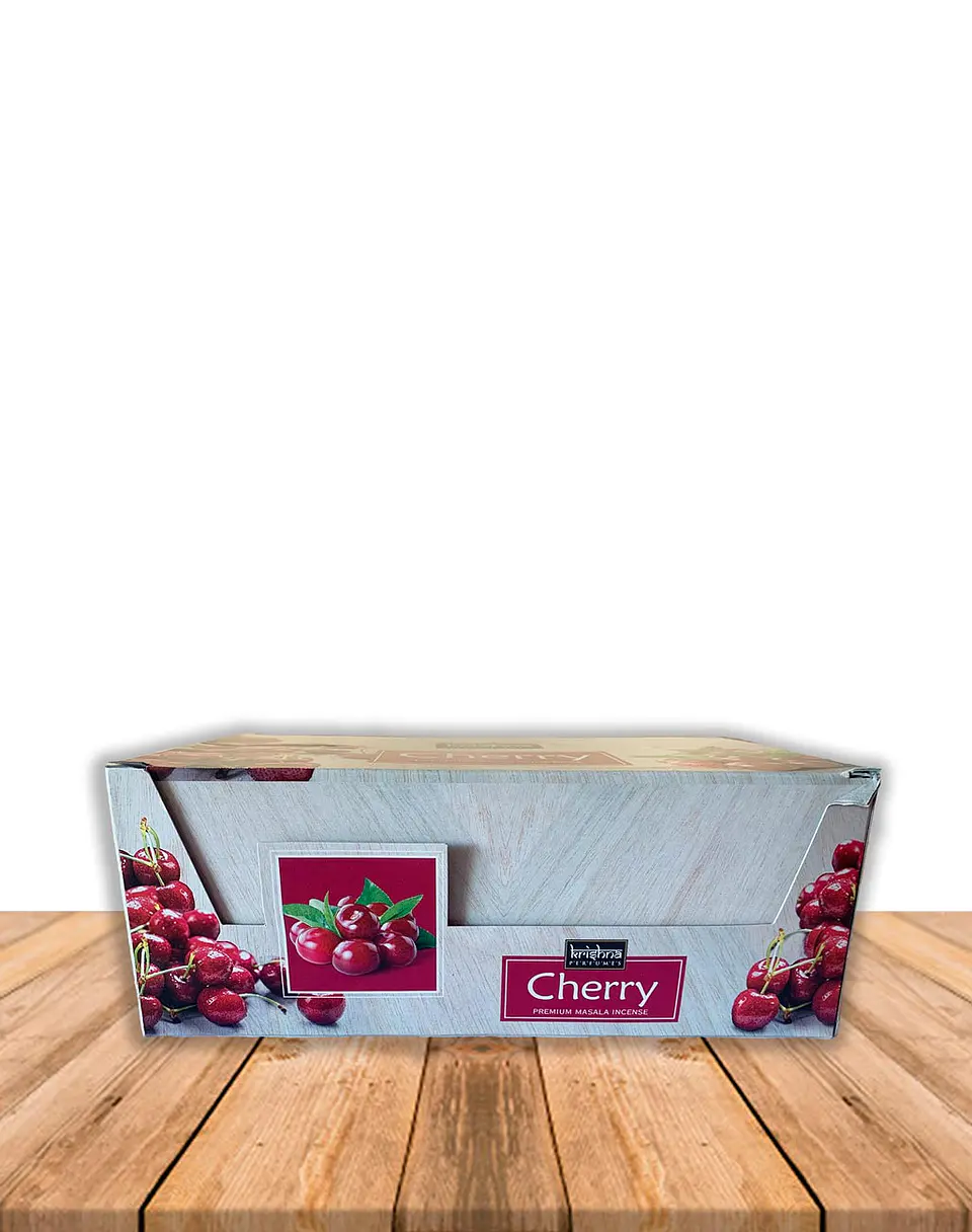Incienso Krishna Premium Cereza 15 grs 1