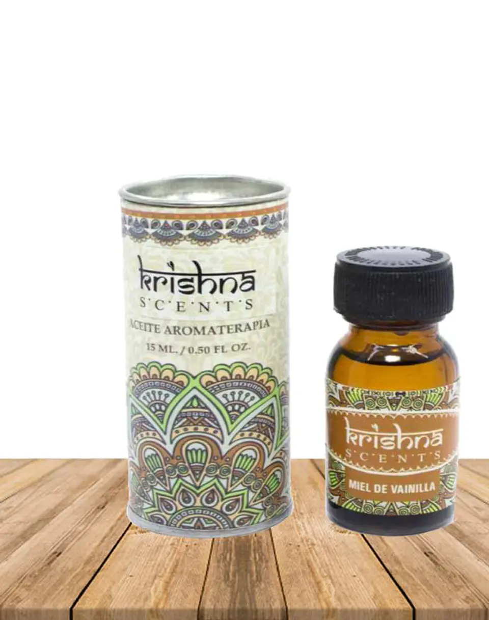 Aceite aromático Miel De Vainilla Krishna 15 ml 1