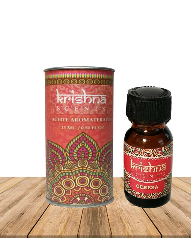 Aceite aromática Cereza Krishna 15 ml