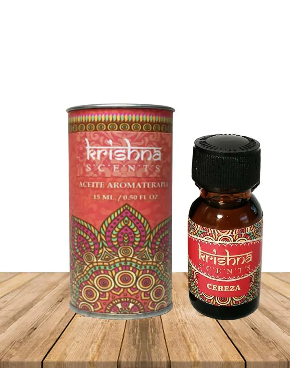 Aceite aromática Cereza Krishna 15 ml 1
