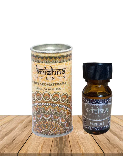Aceite aromático Patchuli Krishna 15 ml