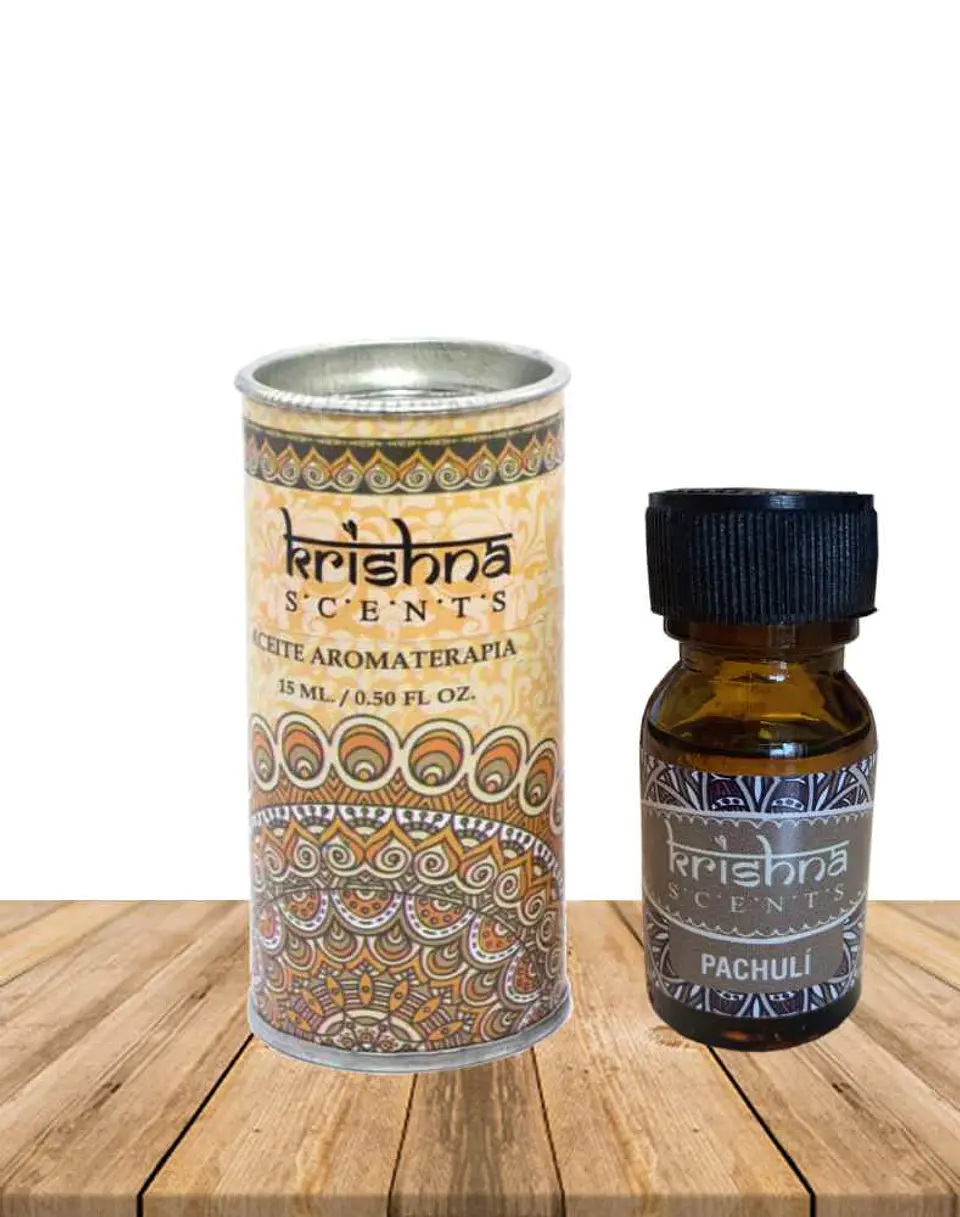 Aceite aromático Patchuli Krishna 15 ml 1