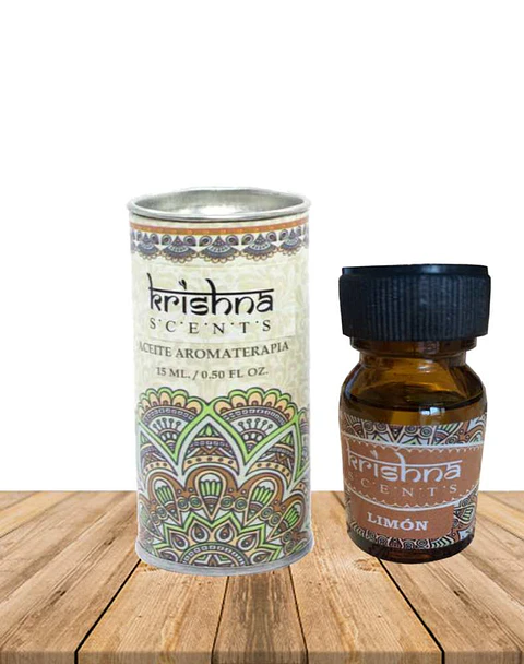 Aceite aromático Limón Krishna 15ml
