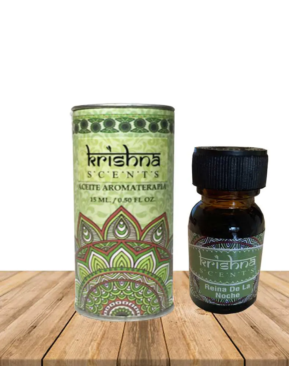 Aceite aromático Reina de la noche Krishna 15ml 1