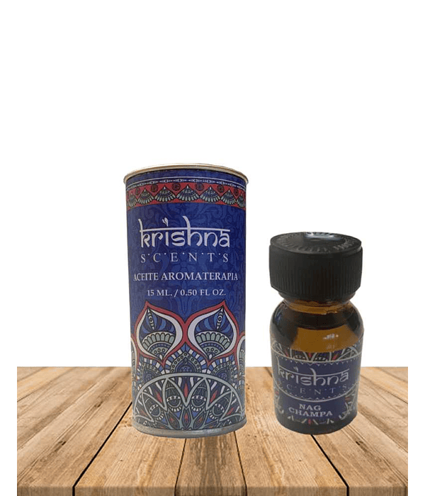 Aceite aromática Nag champa Krishna 15 ml