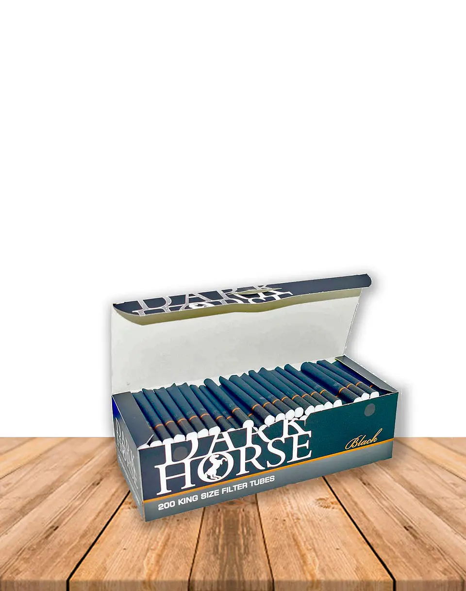 Tubo Para Rellenar Dark Horse BLACK Packs 5 Displays 3