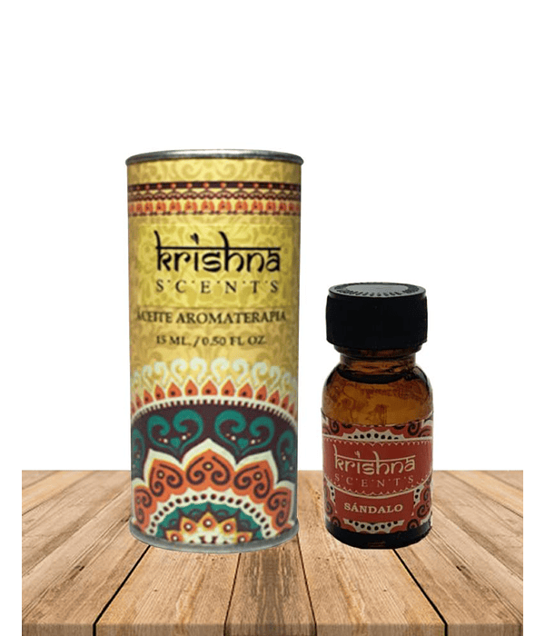 Aceite aromático Sándalo  Krishna 15ml