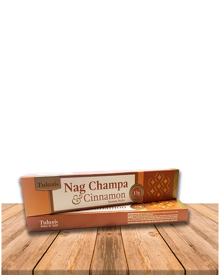 Incienso Tulasi Nag Champa & Canela