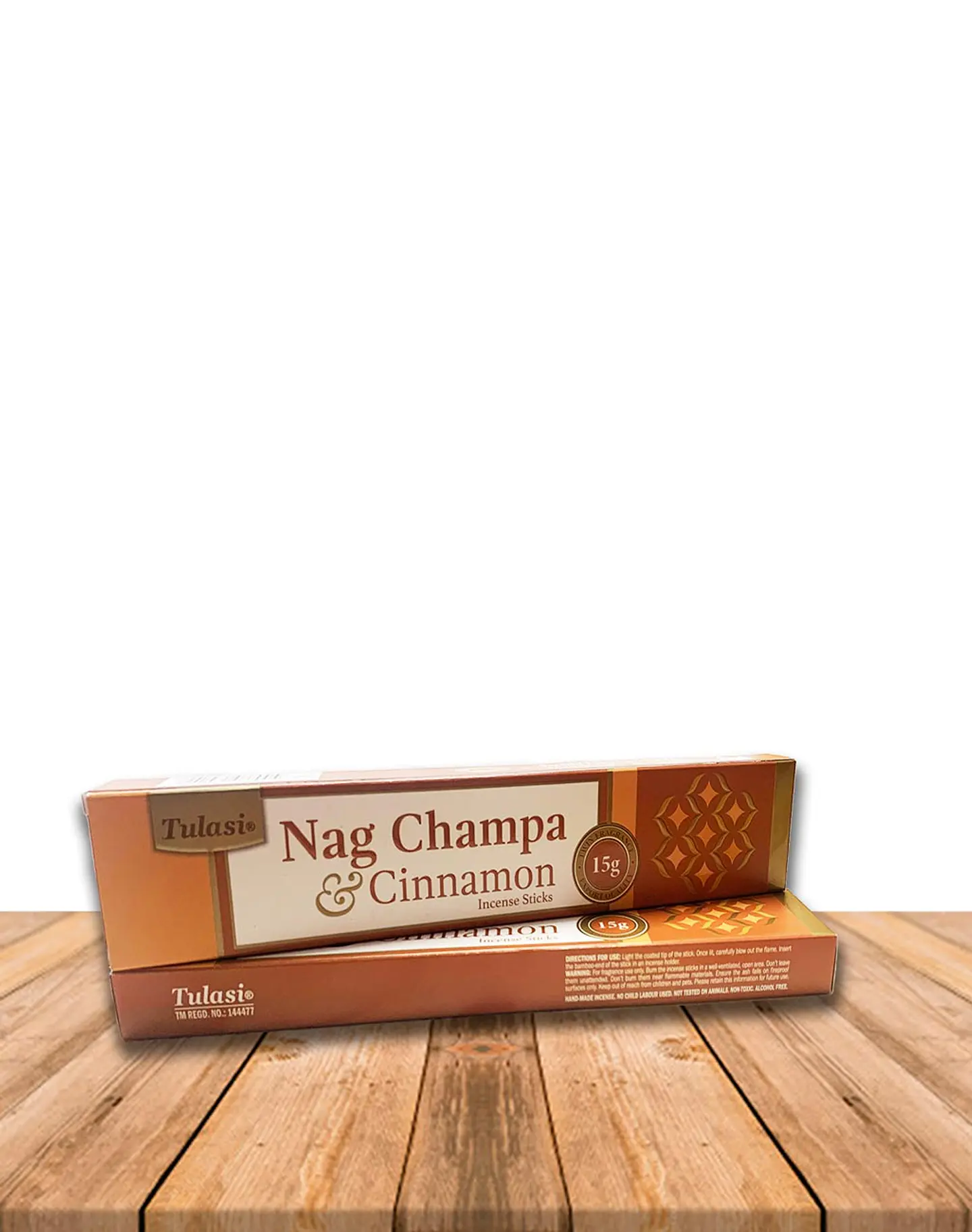 Incienso Tulasi Nag Champa & Canela 3