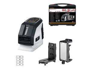 Nivel Láser rojo de 2 Líneas MasterCross-Laser 2 LASERLINER