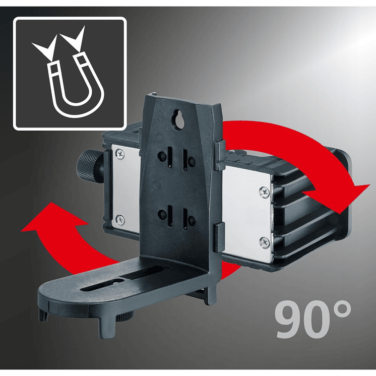 Nivel Láser rojo de 2 Líneas MasterCross-Laser 2 LASERLINER 5