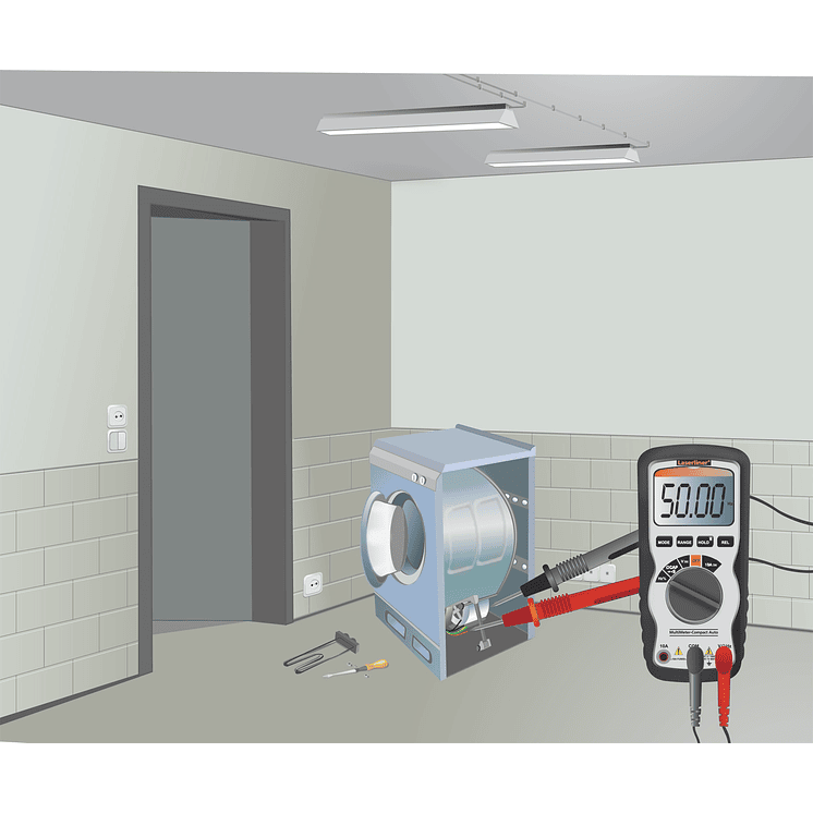 Multímetro Digital Compacto MultiMeter LASERLINER 5