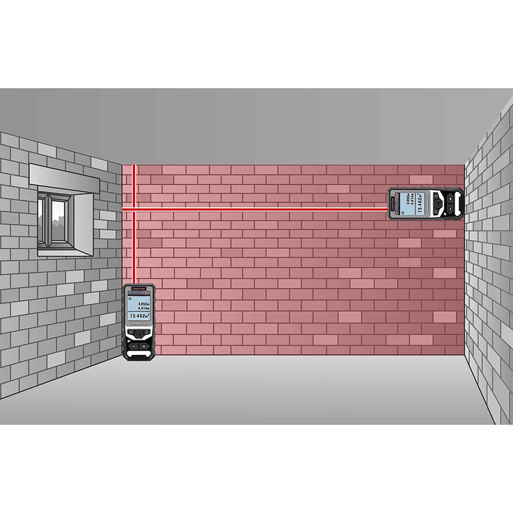 Medidor de Distancias Láser 100 MT DistanceMaster Plus 100 m LASERLINER 6