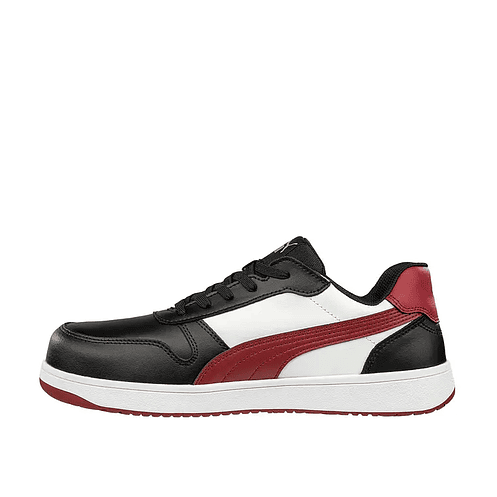 Zapatilla de seguridad FRONTCOURT BLK/WHT/RED S3L PUMA 4