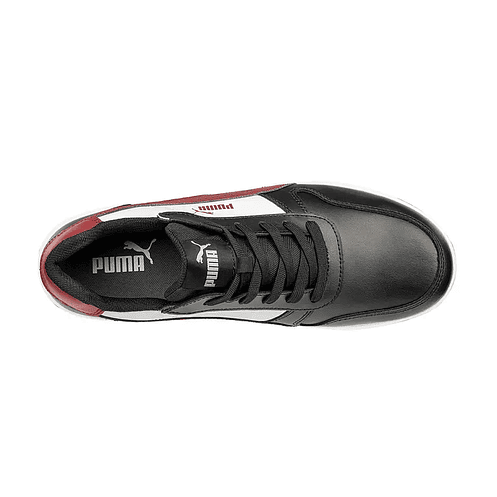 Zapatilla de seguridad FRONTCOURT BLK/WHT/RED S3L PUMA 5
