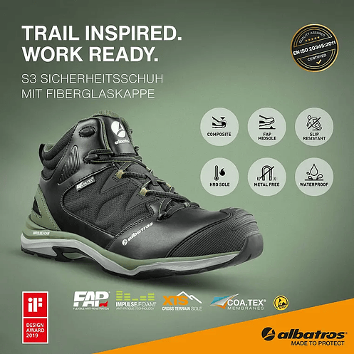 Bota de seguridad ULTRATRAIL CTX MID S7S ALBATROS 5