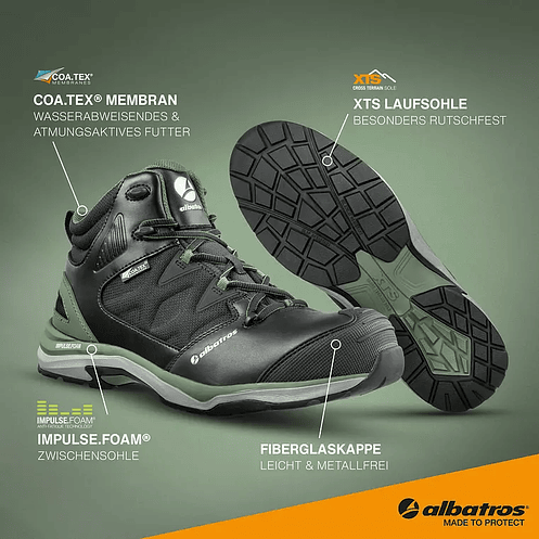 Bota de seguridad ULTRATRAIL CTX MID S7S ALBATROS 6