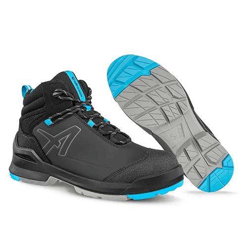 Bota de seguridad TARAVAL BLACK/BLUE MID S3L ALBATROS 5