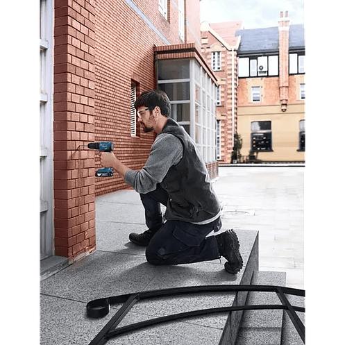 Juego de atornillador de impacto GDR 18V-215 + Taladro percutor GSB 185-LI + 2 Baterías 18V 2.0Ah BOSCH 2