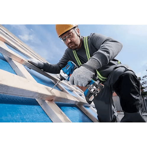 Juego de atornillador de impacto GDR 18V-215 + Taladro percutor GSB 185-LI + 2 Baterías 18V 2.0Ah BOSCH 6