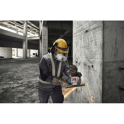 Amoladora angular con control de velocidad a batería X-LOCK GWS 18V-11 S (125) + L-BOXX BOSCH 5