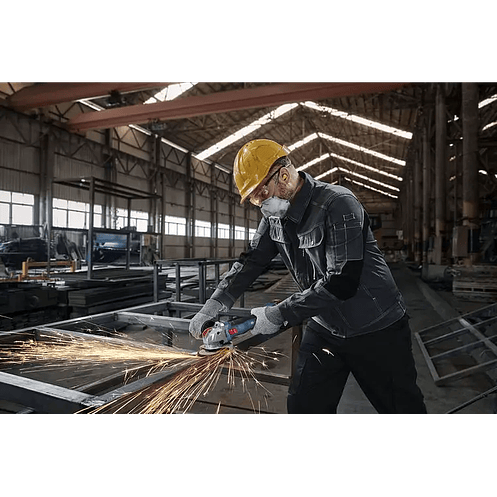 Amoladora angular a batería X-LOCK GWS 18V-8 (125) + Maletín L-BOXX BOSCH 4