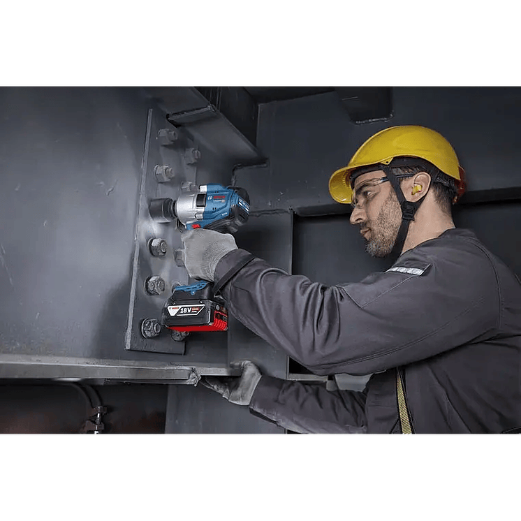 Atornillador de impacto a batería GDS 18V-780 + 2 Baterías 18V 5.0Ah BOSCH 11