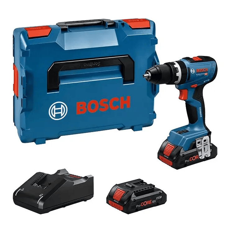 Atornillador/Taladro con percusión a batería GSB 18V-65 + 2 Baterías ProCORE18V 4.0Ah BOSCH 1