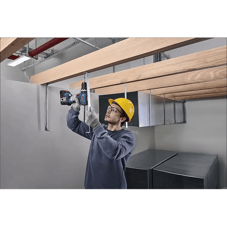 Atornillador/Taladro con percusión a batería GSB 18V-65 + 2 Baterías 18V 4.0Ah + 82 Accesorios BOSCH 9