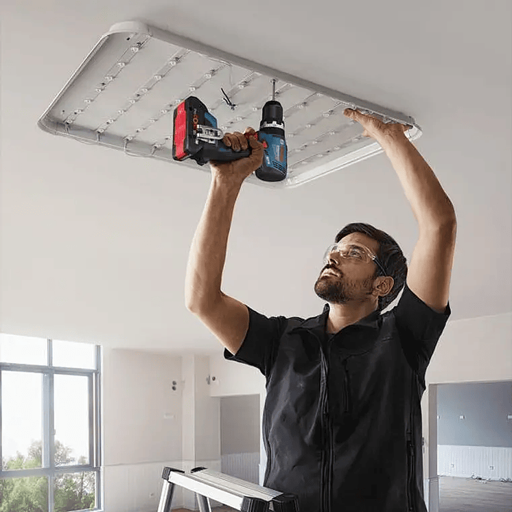 Atornillador/Taladro con percusión a batería GSB 18V-65 + 2 Baterías 18V 2.0Ah BOSCH 12