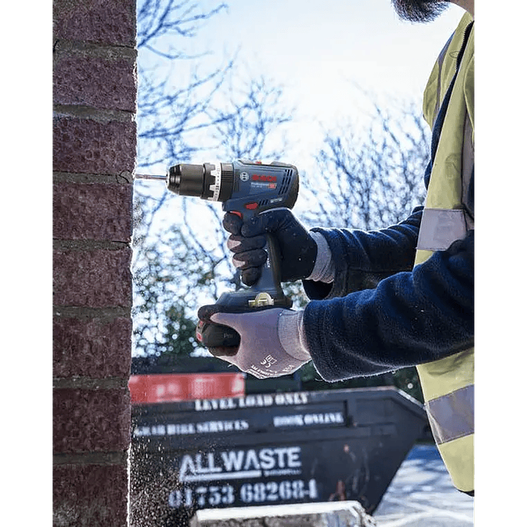 Atornillador/Taladro con percusión a batería GSB 18V-65 + 2 Baterías 18V (1x ProCORE 4.0Ah + 1x 2.0Ah) BOSCH 12