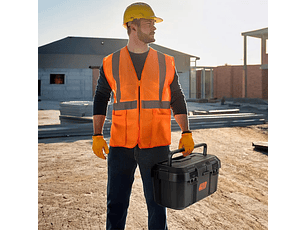 Maleta de Herramientas Mod.46 499x279x254mm Negra TAYG